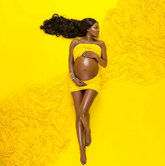 Tanzanian Supermodel Millen Magese Shows Off Baby Bump P M News