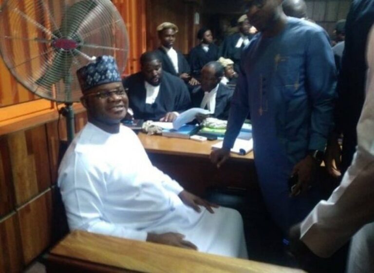 Yahaya Bello Drama As Judge Walks Out Over Huge Crowd Inside Court