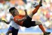 Netherlands' striker Dirk Kuyt (R) vies with Japan's midfielder Yuki Abe during their Group E first round 2010 World Cup football match on June 19, 2010 at Moses Mabhida stadium in Durban. NO PUSH TO MOBILE / MOBILE USE SOLELY WITHIN EDITORIAL ARTICLE AFP PHOTO / JAVIER SORIANO