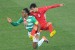 North Korea's defender Ri Kwang-Chon (R) fights with Ivory Coast's striker Didier Drogba during their Group G first round 2010 World Cup football match on June 25, 2010 at Mbombela Stadium in Nelspruit. NO PUSH TO MOBILE / MOBILE USE SOLELY WITHIN EDITORIAL ARTICLE - AFP PHOTO / GABRIEL BOUYS