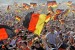 Fans of the German national football team attend the public viewing event of the FIFA Football World Cup 2010 match between England and Germany in the northern German city of Hamburg on June 27, 2010. AFP PHOTO / FABIAN BIMMER