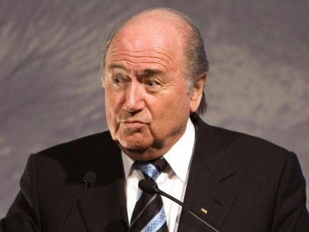 FIFA Presidet Sepp-Blatter.