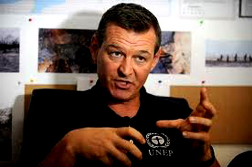 Mike Cowing, UNEP representative in Nigeria