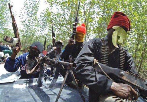 Gunmen in Niger Delta