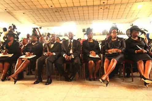 Cross Section of the Newly Appointed Judges of The High Court Of Lagos State. Photo. Emmanuel Osodi.