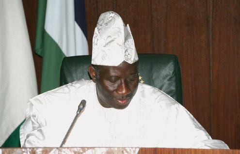 President Goodluck Ebele Jonathan.