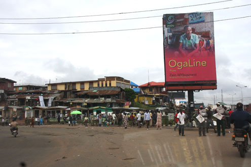 Commuters stranded at Ibadan this morning following the boycott of motor parks by bus operators after yesterdayâ€™s mayhem.PHOTO: AKIN FARINTO.