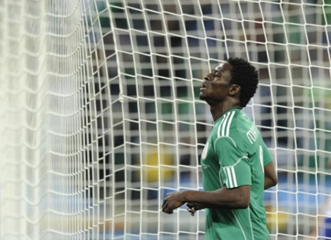 Nigeria's Obafemi Martins. Photo: AFP