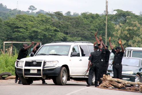 Nigerian Police Turned Area Boys