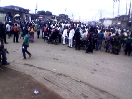 FILE Photo: Some stranded passengers. Photo: Cyriacus Izuekwe.