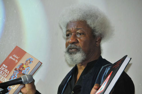 Prof.  Wole  Soyinka, Presenting  the  book, at  the Presentation of  the  book ”War  Against  Counterfeit  Medicine ”My  Story”  and “Selected Speeches”. By Prof. Dora Nkem Akunyili, at Transcorp Hilton, Abuja, on Thursday 07- 2010.