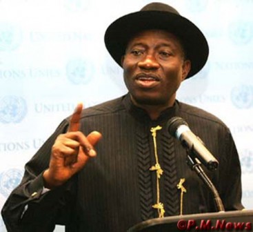 President Goodluck Jonathan.