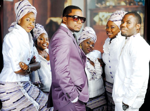 Tim Godfrey (centre) and the Xtreme Crew