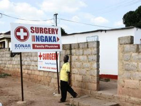 This is the place in Atteridgeville, South Africa, where the Nigerian quack Dr Jack operated  for four years. It was closed down in the raid on bogus doctors. Picture: Etienne Creux.