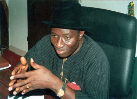 President Goodluck Jonathan.