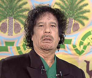 Moammar Gaddafi