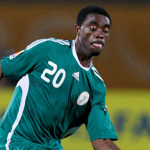 Lukman, scored for Nigeria and missed a penalty in the match against E-Guinea.