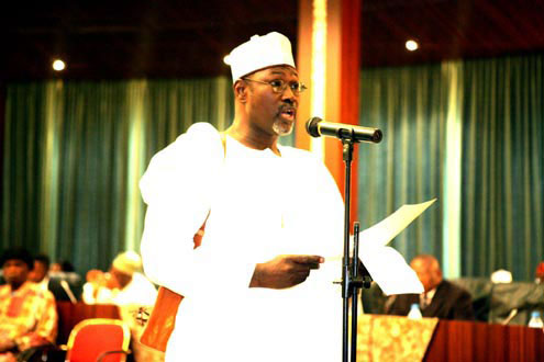 Prof. Attahiru Jega, INEC chairman.