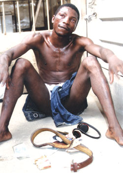 Jimoh, the suspected kidnapper.