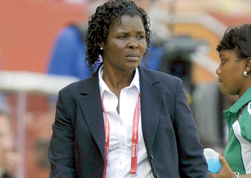 Eucharia, Falcons coach