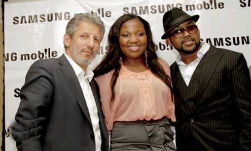 Fady Khatib of Samsung, Sasha and Banky W.