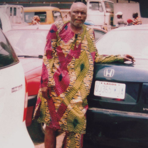 Olusegun Ofolorun, with the stolen car.