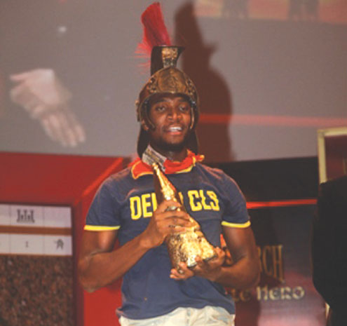 Kunle Oluwaremi, winner of the last Gulder Ultimate search.