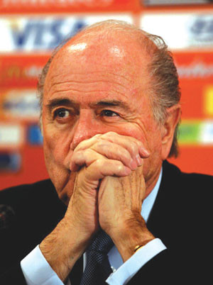 Blatter, FIFA boss: In deep thought on how he can tackle match fixing in world football.