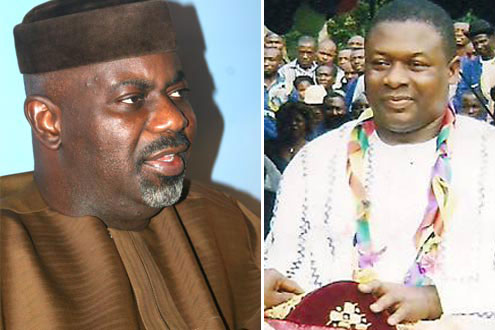 Imoke (l) and Abang will battle for the PDP gubernatorial ticket.