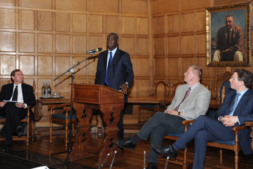 “WE HAVE RESTORED HOPE TO OUR PEOPLEâ€, SAYS FASHOLA AT OXFORD UNIVERSITY LECTURE