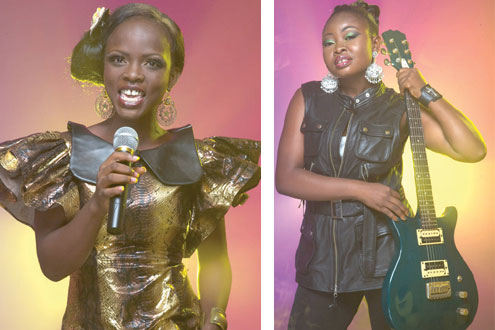 (L-R) Princess and Monica.