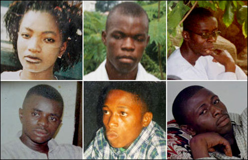 The Apo Six: Murdered by policemen.
