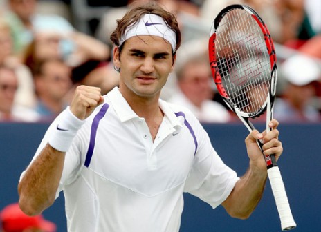 Roger Federer : to meet Nadal