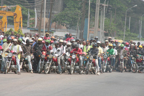 Okada riders