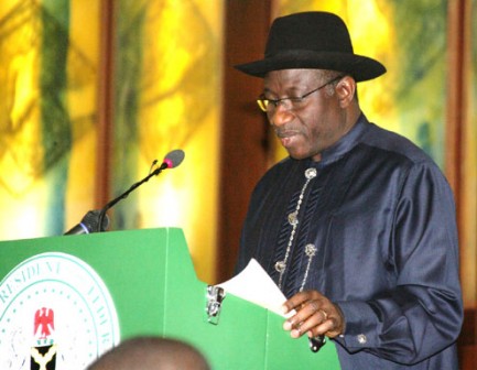 President Goodluck Jonathan: a national broadcast to mark New Year