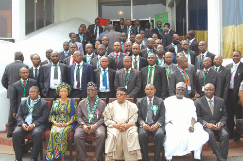 Cross section of the participants at the seminar of the  Financial Reporting Council, held in, Lagos recently