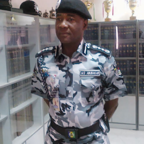 Nigeria Police Chief Steps Out In New Uniform - P.M. News