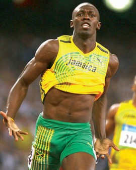 Usain Bolt: blood sample taken