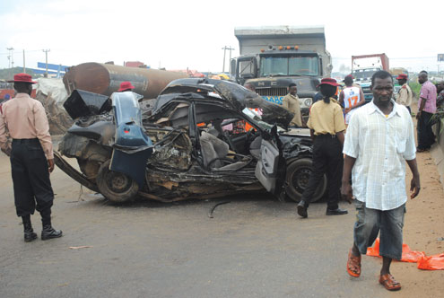 Accidents occur frequently on the expressway