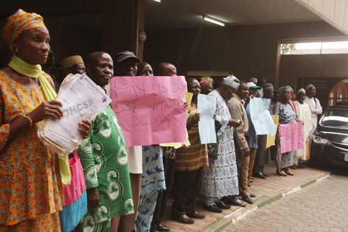 Nigerian Pensioners in Protest (2)