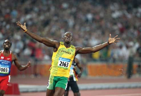 Usain Bolt of Jamaica has been cleared to go full blast when the Olympic Games begin in a forthnight.