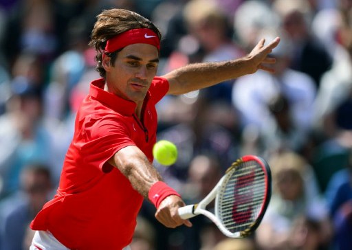 Roger Federer stroking his way to Olympic final