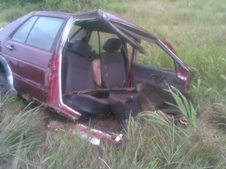 the accident vehicle 2
