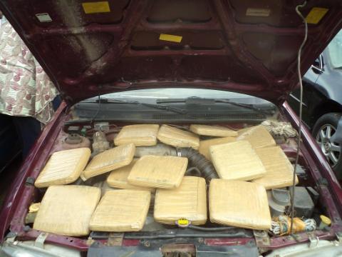 drugs seized at Seme border