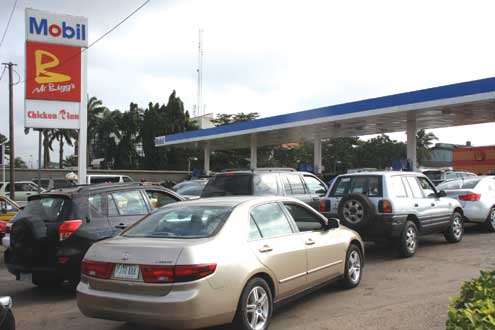 Fuel queue refuse to go away.