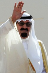 King Abdullah of Saudi Arabia