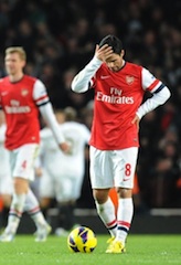 Arteta: regrets the goals not scored against Swansea