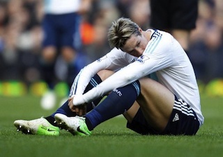 Fernando Torres: dejected