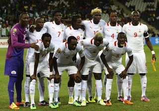 Burkinabe squad