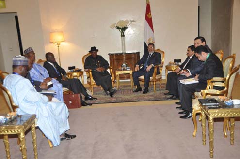 Bilateral meeting between Nigeria and Egypt in Cairo on Wednesday